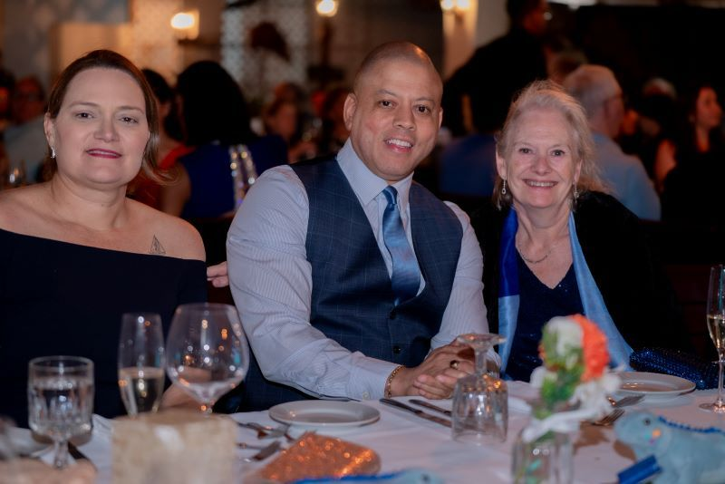 Minister Katherine Ebanks-Wilks, Premier André Ebanks and Governor Jane Owen (Photo: Charlotte Jackson)