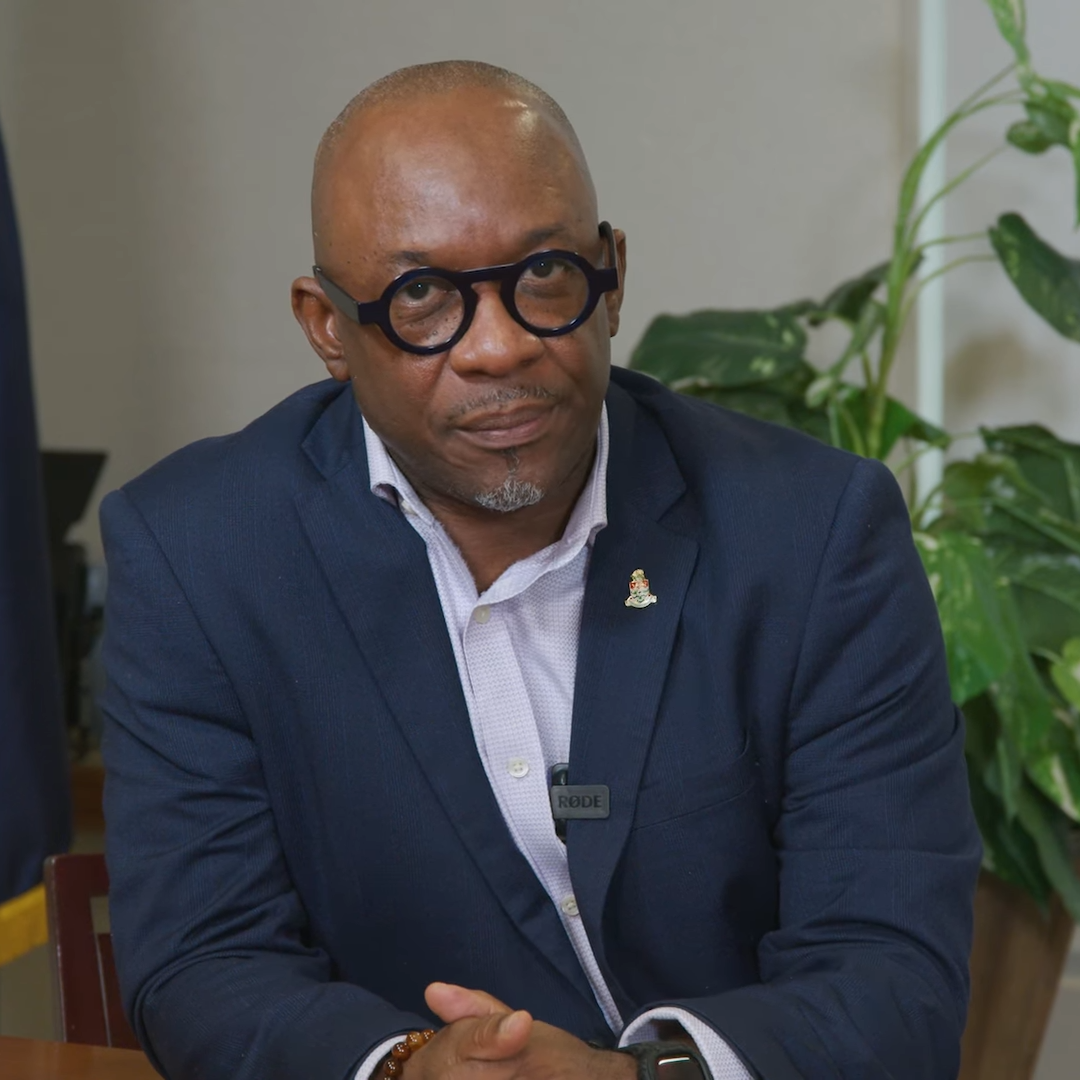 Uche Obi, director of the Lands and Survey Department (Photo: CIGtv)
