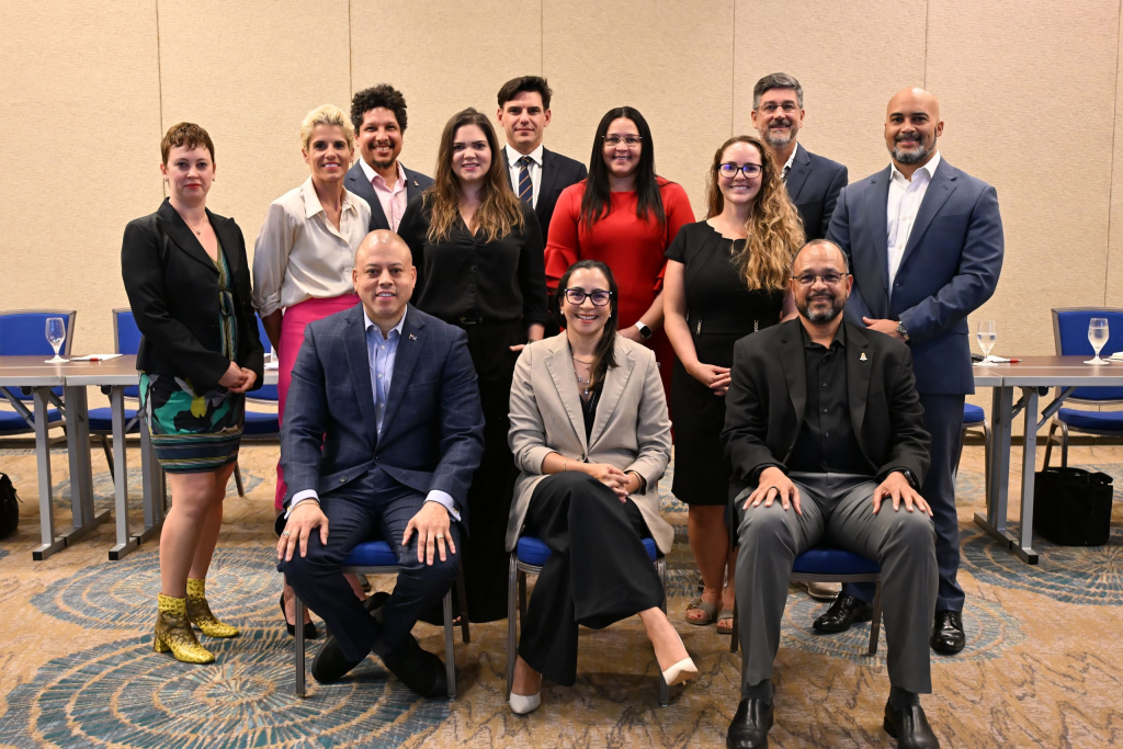 The National Digital Transformation Strategy Task Force with government officials (Photo: Cayman Islands Government)