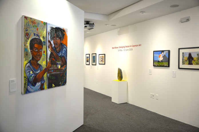 Next Wave: Emerging Voices in Cayman Art Exhibition on display at the National Gallery (Photo: National Gallery of the Cayman Islands)