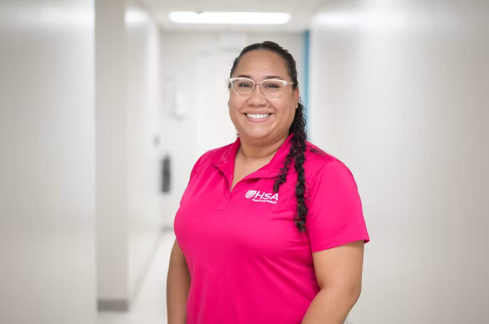 The programme teaches patients to “speak with intent,” speech language therapist Faith Gealey-Rochez said (Photo: HSA)