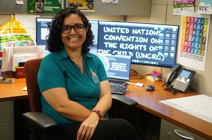 Cayman’s first designated safeguarding lead, Carolina Ferreira (Photo: Cayman Islands Government)