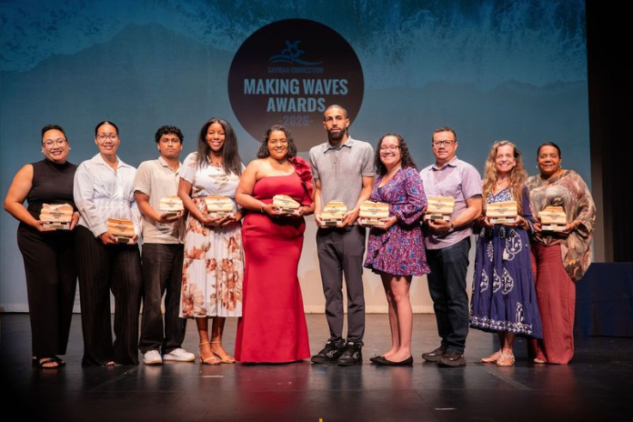 The winners of the 2026 Making Waves Awards (Photo: Cayman Connection)