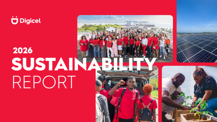 Digicel’s Sustainability 2026 report said generator use increased during Hurricane Melissa recovery operations (Photo: Digicel)