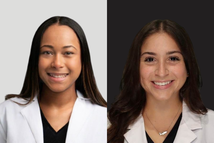 Kaya Berry and Gianna McLaughlin were both awarded scholarships by Doctors Hospital (Photos: Doctors Hospital)